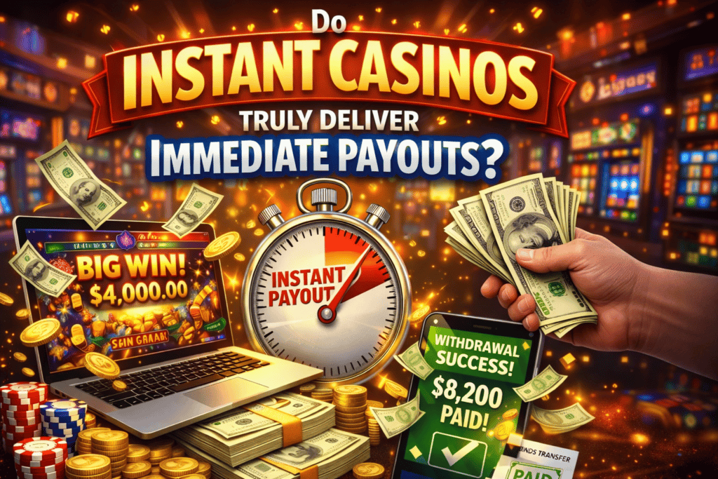 Do Instant Casinos Truly Deliver Immediate Payouts?