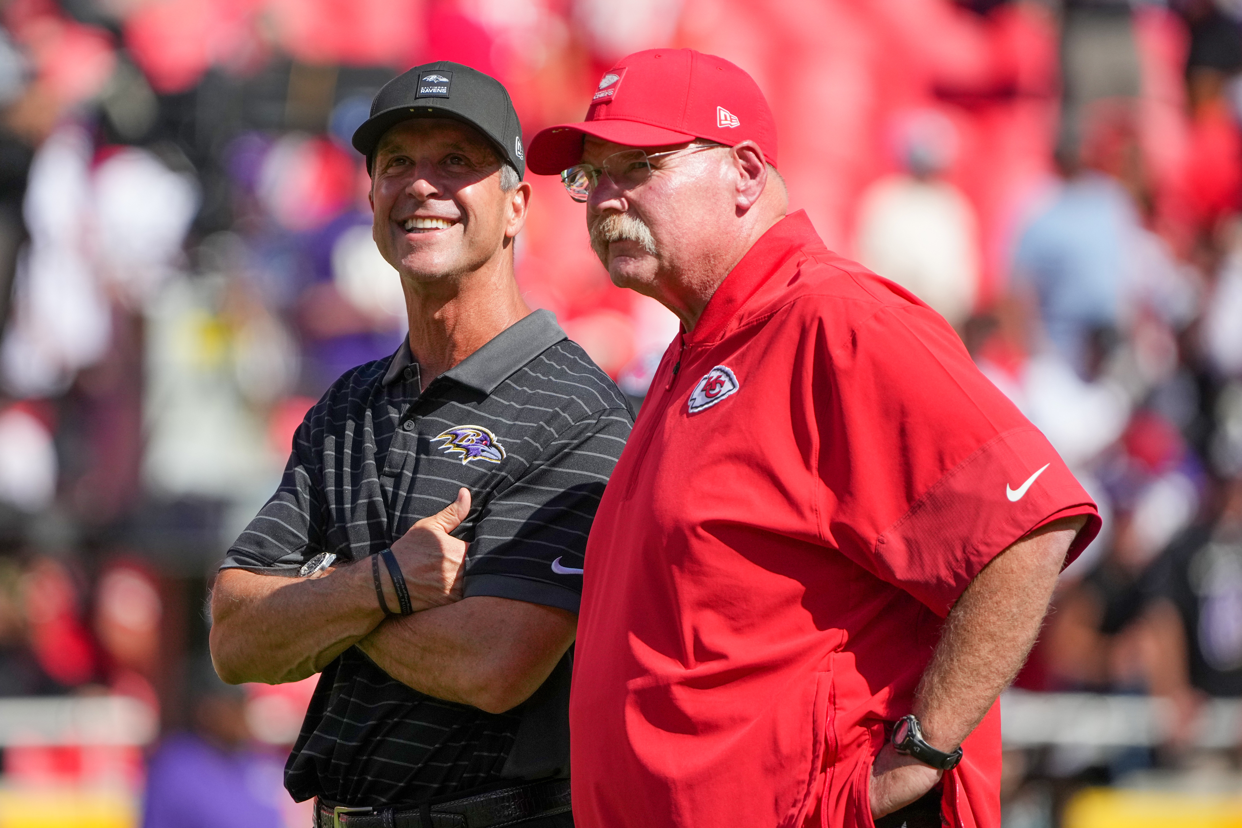 Giants' John Harbaugh would 'sign up right now' for mentor Andy Reid's Chiefs success 2