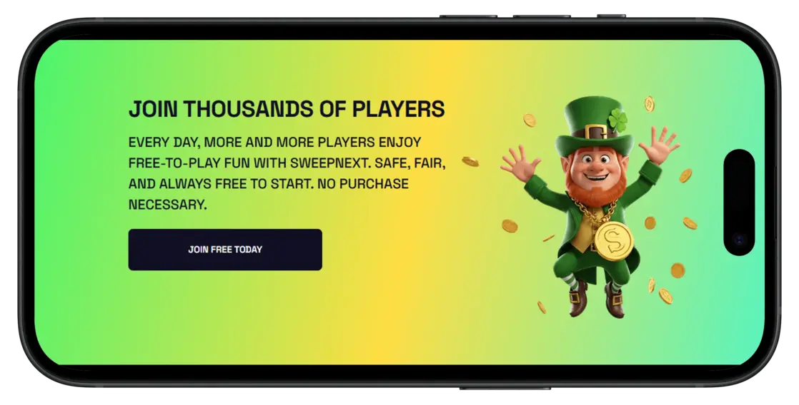 SweepNext Casino - Best New Sweeps Casino