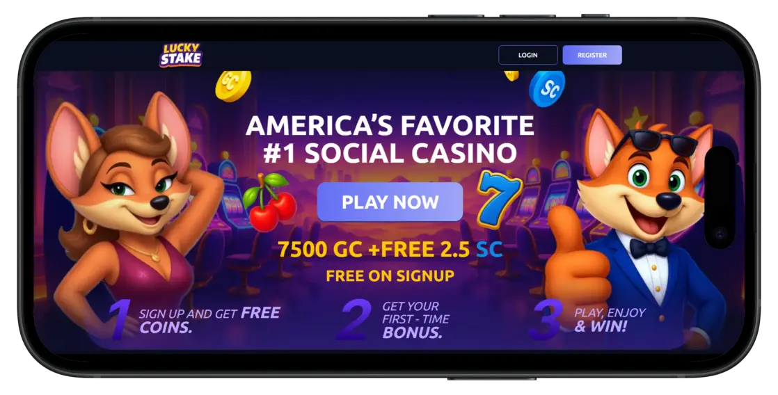 LuckyStake Casino - Best New Sweeps Cash Casino