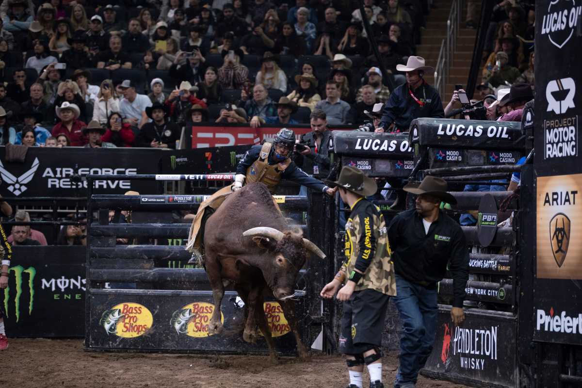 PHOTOS: Professional Bull Riding takes over MSG for three-day sold-out buck-off 14