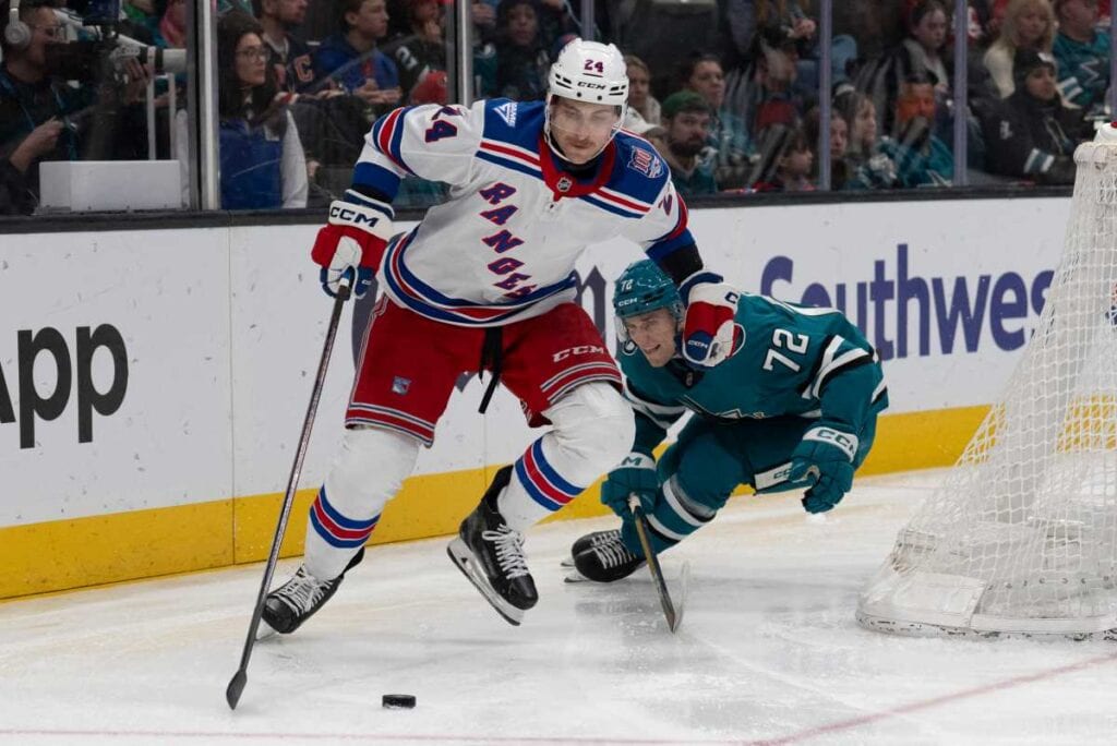 Rangers holding Carson Soucy out of lineup Monday ahead of trade with Islanders
