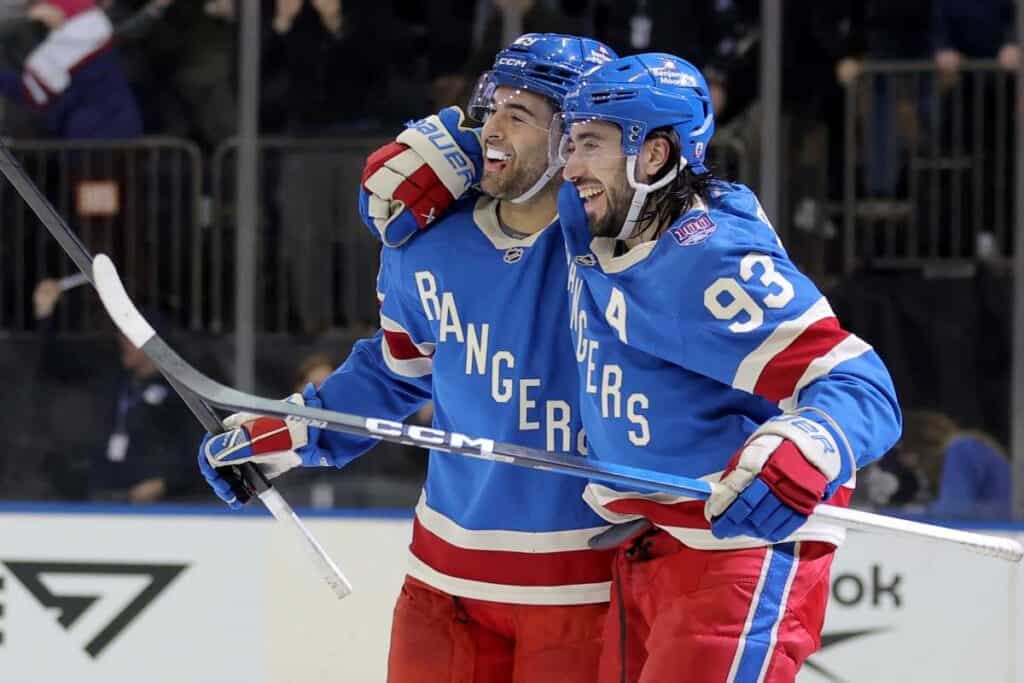 Rangers’ Matthew Robertson ‘just blacked out and smiled’ after scoring OT winner vs. Bruins