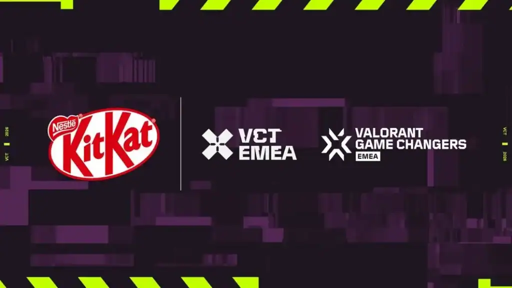 Riot Extends KitKat Partnership to VCT EMEA and Game Changers EMEA