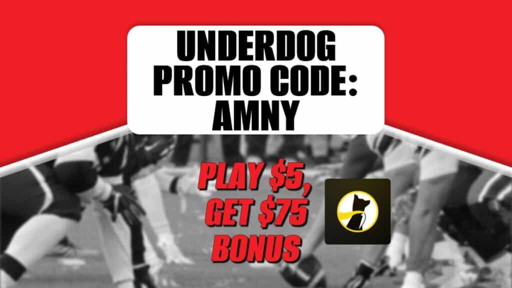 Underdog Promo Code AMNY: Get $75 Fantasy Entries Bonus for NFL Divisional Round – amNewYork
