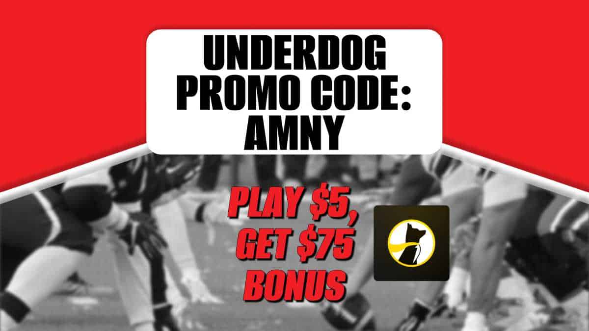 Underdog Promo Code AMNY: Get $75 Fantasy Entries Bonus for NFL Divisional Round – amNewYork