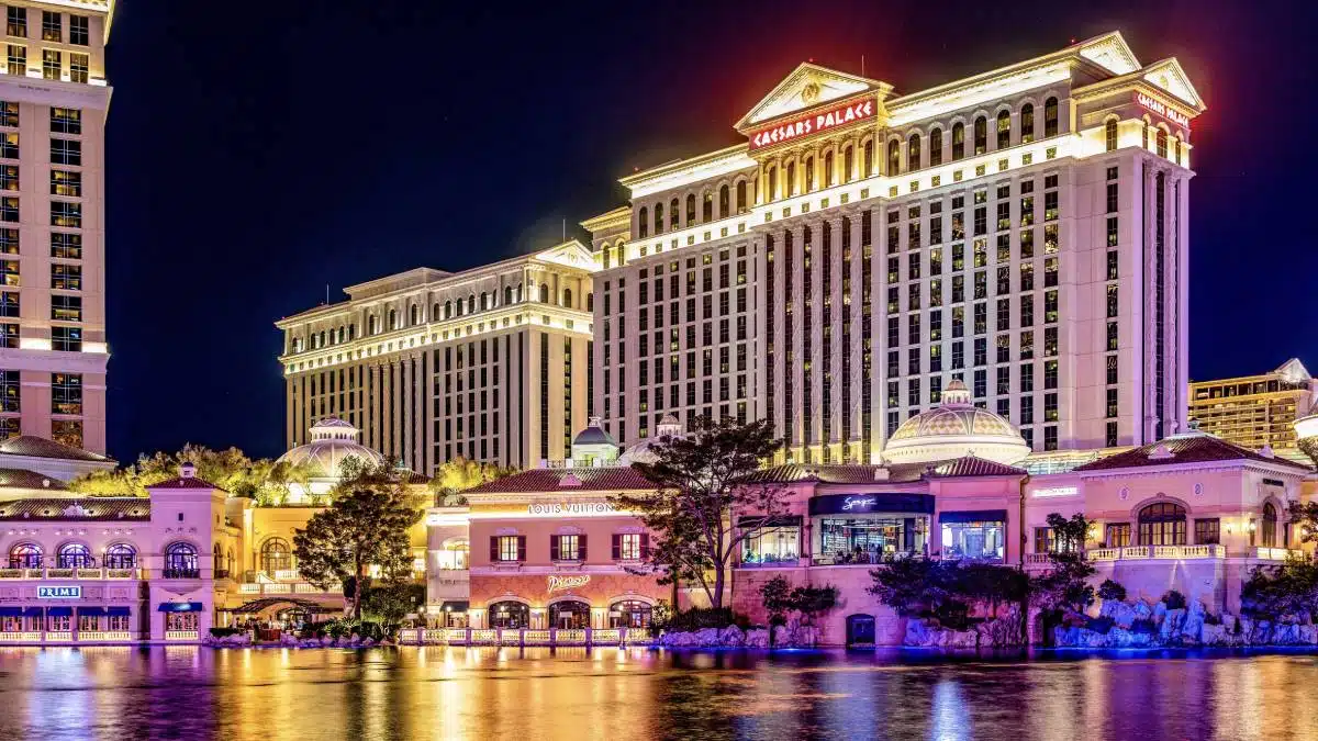 The Caesars Palace hotel in las vegas is considered to be one of the best places to watch super bowl any year.