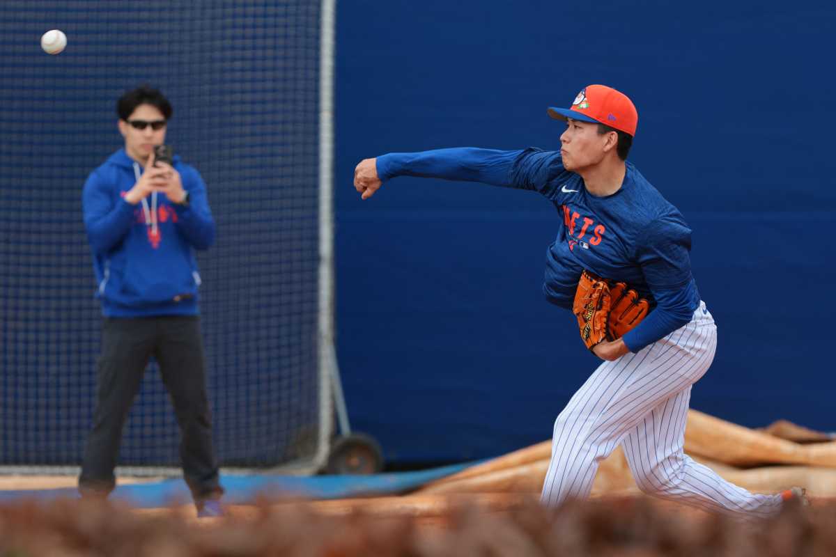 Kodai Senga hits 97 mph in promising early sign for Mets | amNewYork