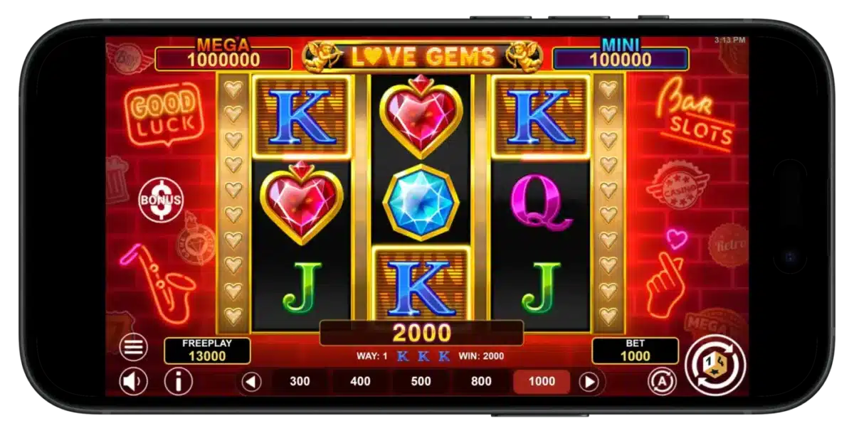 Happy Valentine's Day 2026 - Love Gems Hold and Win