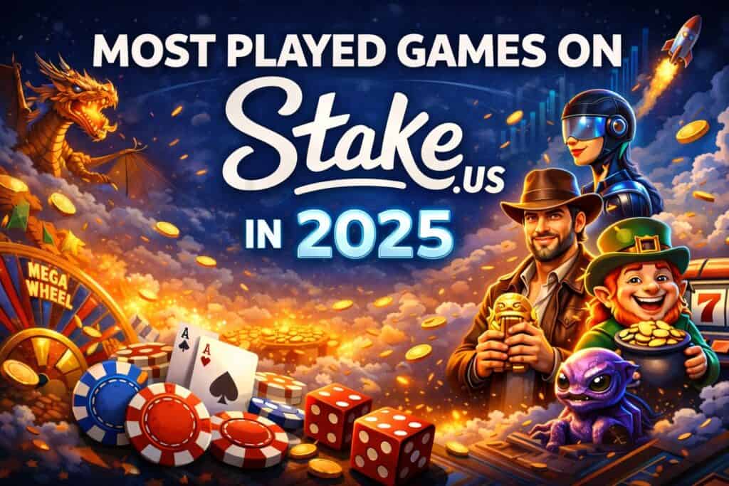 Most Played Games on Stake.us in 2025 Announced in Yearly Recap